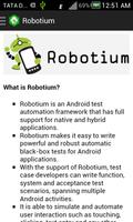 Robotium الملصق