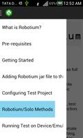 Robotium تصوير الشاشة 1