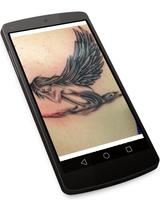 Angel Tattoo Wallpapers v1 - Tattoo Design Gallery capture d'écran 1