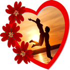 Love Photo Frames Free आइकन