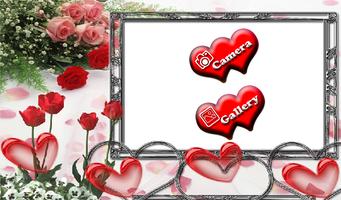 Love Photo Frames Free पोस्टर