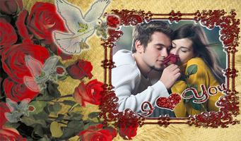 Love Photo Frames Free captura de pantalla 1