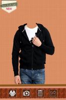 Man Sweatshirt Photo Suit Affiche