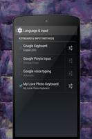 My Love Photo Keyboard 截图 1