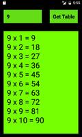 Maths Tables, Multiplications capture d'écran 3