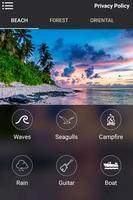 Relaxing Sounds nature poster