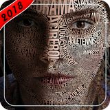 Typography Photo Effect Zeichen