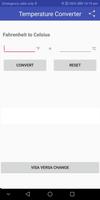 Fahrenheit to Celsius Temperature converter تصوير الشاشة 2