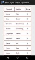 Habla Inglés con 1100 palabras capture d'écran 3