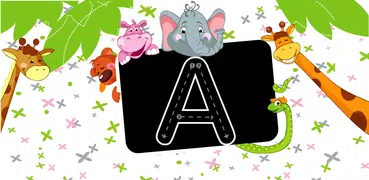 Writing the alphabet