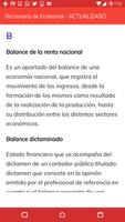 Diccionario de Economía - ACTUALIZADO Ekran Görüntüsü 1