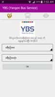 YBS(Yangon Bus Service) ポスター