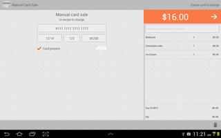 Pogo> Payment (Tablet) captura de pantalla 1