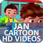 Jan Cartoon HD Videos icône