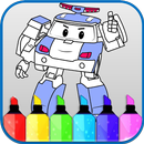 Coloring Robocon Police APK