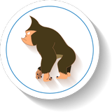 A Trotting Ape icône
