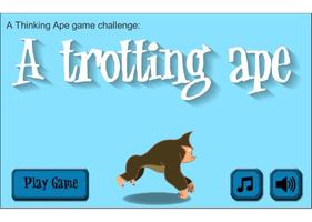 A Trotting Ape постер