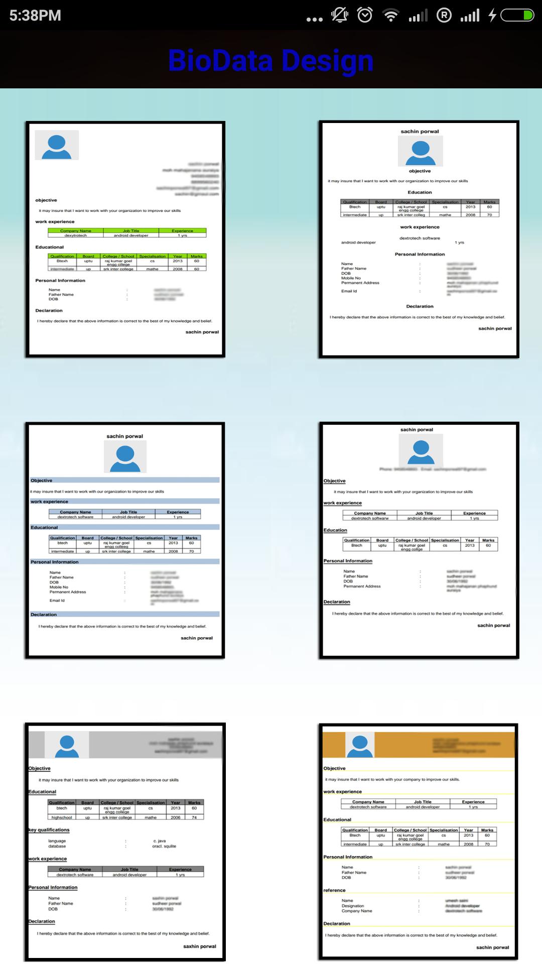 Biodata Maker software, free download Biodata Maker software, free download