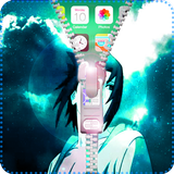 Sasuke Zipper Lock Screen icône