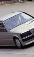 Wallpapers Mercedes Benz 190E Affiche