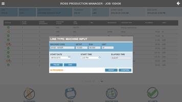 Ross Production Manager (RPM) captura de pantalla 2