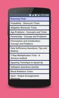 Aptitude Reasoning Tricks 2016 screenshot 1