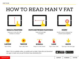 MAN v FAT Magazine App syot layar 2