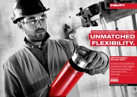 Hilti Innovations Magazine Cartaz