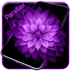 Purple Flower APUS live wallpa