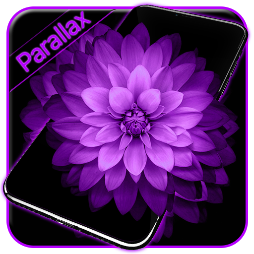 Purple Flower APUS live wallpa