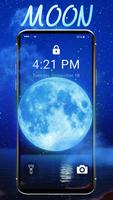 Blue moon APUS Live Wallpaper Cartaz