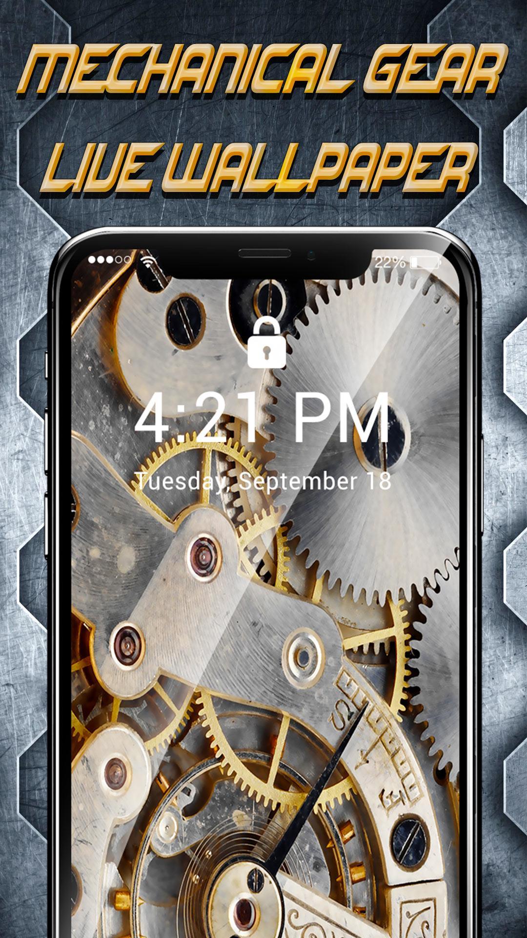 Mechanical Gear APUS Live Wallpaper for Android - APK Download