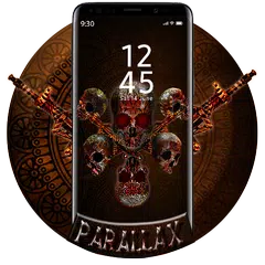 Skull APUS Live Wallpaper