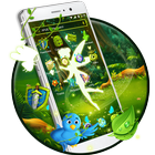 ikon Green Fairy Butterfly-APUS Stylish Theme