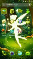 Green Fairy Butterfly-APUS Stylish Theme 截图 3