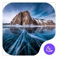 Cold Ice-APUS Launcher theme APK download