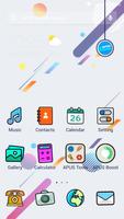 Color Geometry APUS Launcher t poster