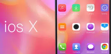 Colorido Simple PhoneX OS - APUS launcher tema