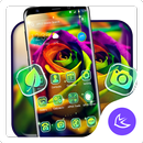 Colorful Rose APUS Launcher th APK