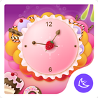 Candy Sweet Cake free Theme & HD wallpapers أيقونة