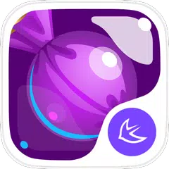 Candy Stars theme for APUS APK 下載