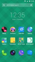 Candy Stars theme for APUS постер