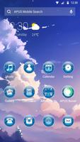 sunset-APUS Launcher theme Plakat