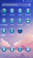 sunset-APUS Launcher theme captura de pantalla 1