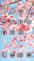 برنامه‌نما Cherry Blossom APUS Launcher t عکس از صفحه