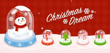 Merry Christmas Cute Snowman -