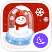 Merry Christmas Cute Snowman -
