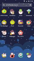 Cute baby xixi -APUS Launcher  screenshot 1