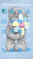 برنامه‌نما Lovely teddy bear theme عکس از صفحه
