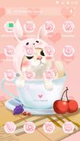 Cute Pink Kitten-APUS Launcher free fashion theme スクリーンショット 2